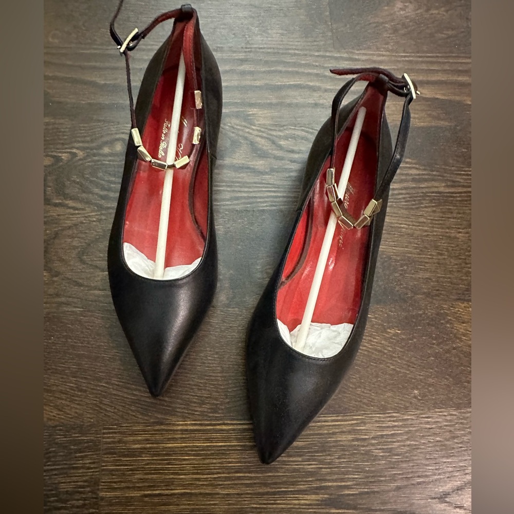 Italian leather flats from Florence, Italy